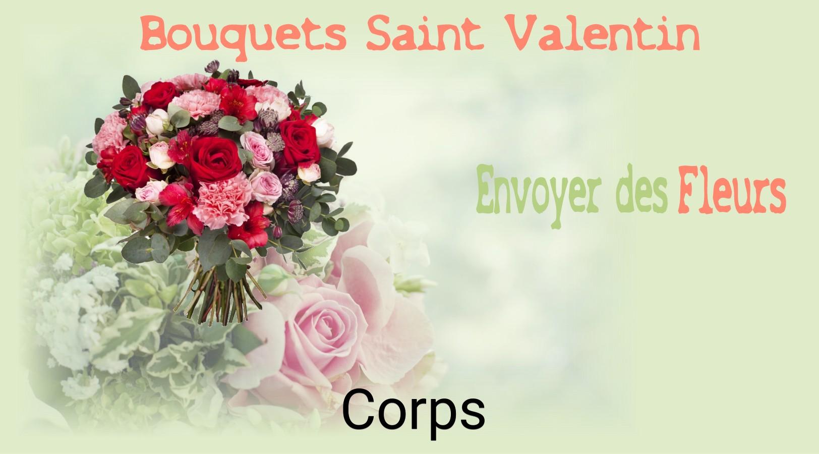 Roses de Saint-Valentin livrées à Corps